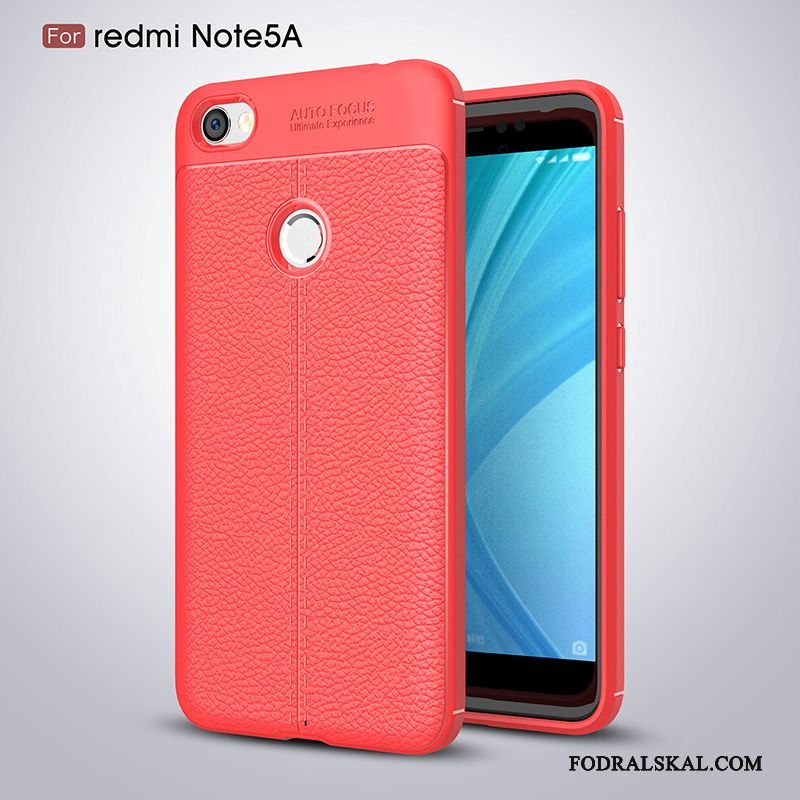 Skal Redmi Note 5a Mjuk Telefon Fallskydd, Fodral Redmi Note 5a Påsar Hög Röd