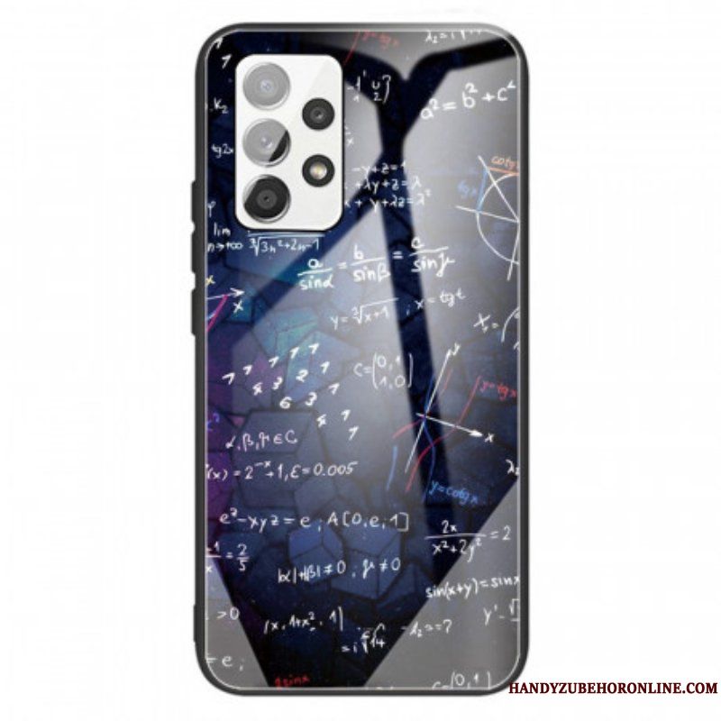 Skal Samsung Galaxy A13 Matematiska Beräkningar Av Härdat Glas