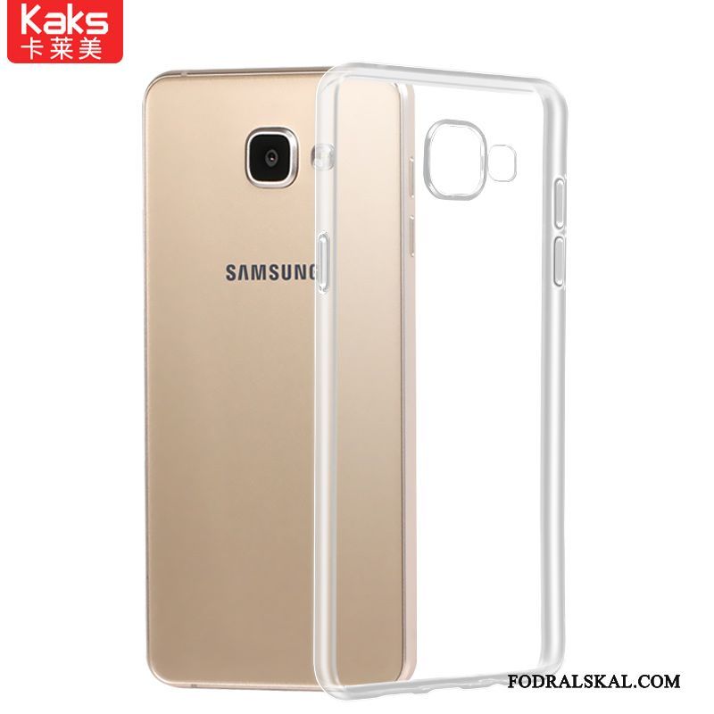 Skal Samsung Galaxy A7 2016 Mjuk Lätt Och Tunttelefon, Fodral Samsung Galaxy A7 2016 Silikon Vit Transparent