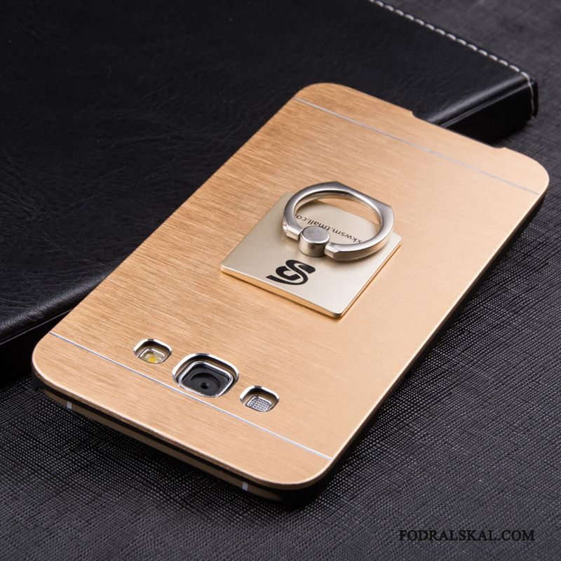 Skal Samsung Galaxy A8+ Kreativa Hård Guld, Fodral Samsung Galaxy A8+ Metall Trendtelefon