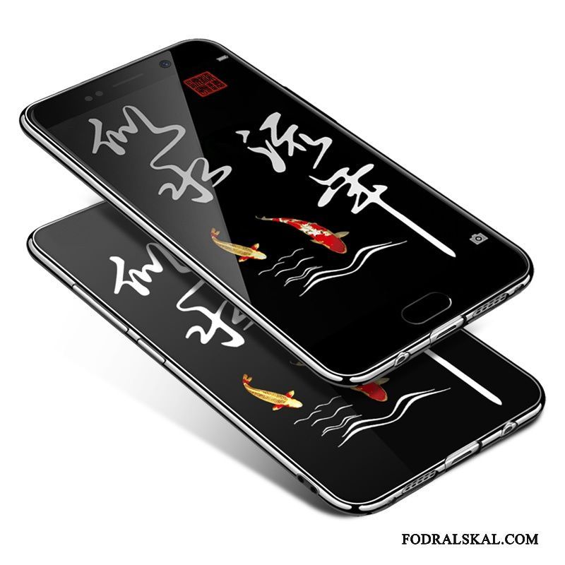 Skal Samsung Galaxy A9 Skydd Telefon Tunn, Fodral Samsung Galaxy A9 Mjuk Kinesisk Stil Ljust