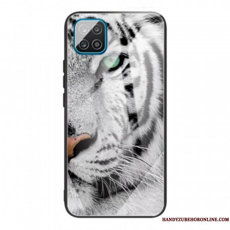 Skal Samsung Galaxy M32 Tiger Härdat Glas