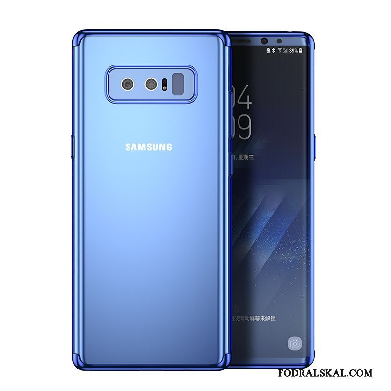 Skal Samsung Galaxy Note 8 Mjuk Råtta Fallskydd, Fodral Samsung Galaxy Note 8 Skydd Transparent Liten