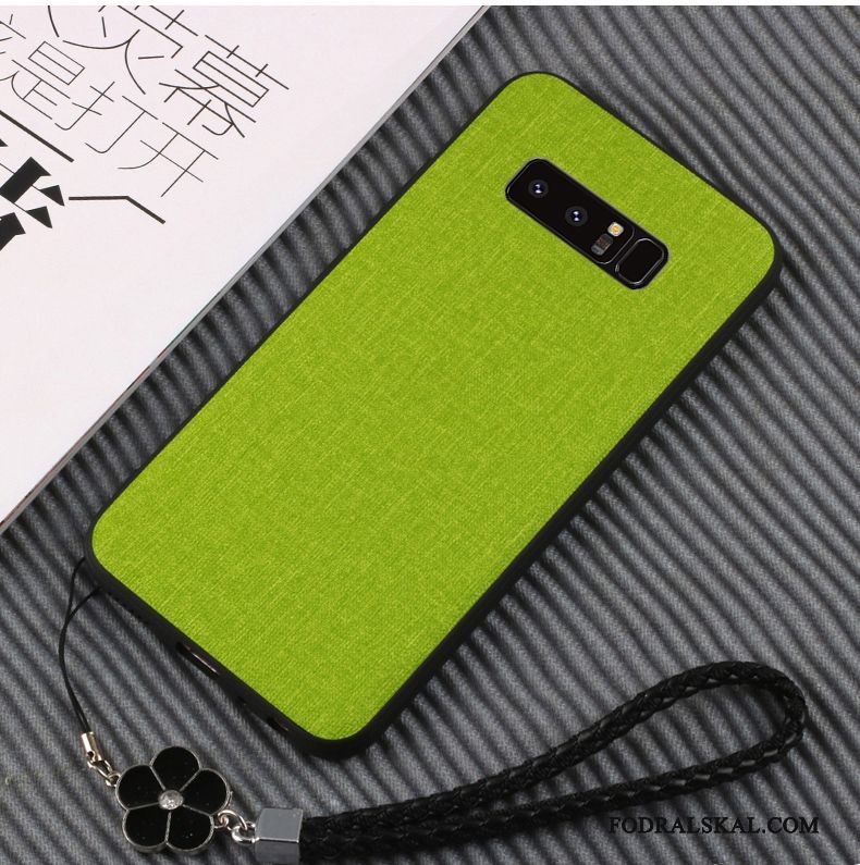 Skal Samsung Galaxy Note 8 Påsar Telefon Grön, Fodral Samsung Galaxy Note 8 Skydd