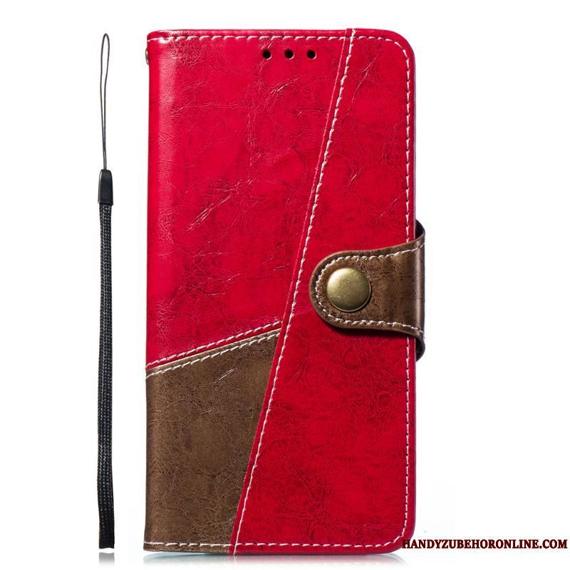 Skal Samsung Galaxy Note 9 Skydd Nytelefon, Fodral Samsung Galaxy Note 9 Täcka Röd