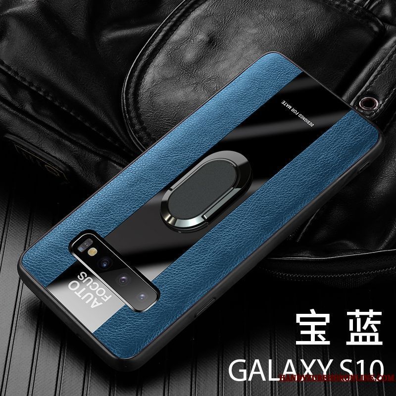 Skal Samsung Galaxy S10 Mjuk Trend Bil, Fodral Samsung Galaxy S10 Läderfodral Slim Ny