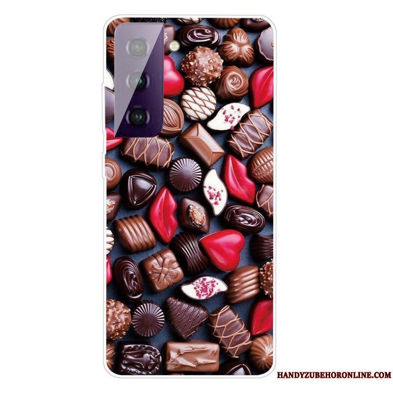 Skal Samsung Galaxy S21 FE Flexibel Choklad