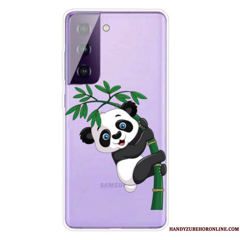 Skal Samsung Galaxy S21 FE Panda På Bambu