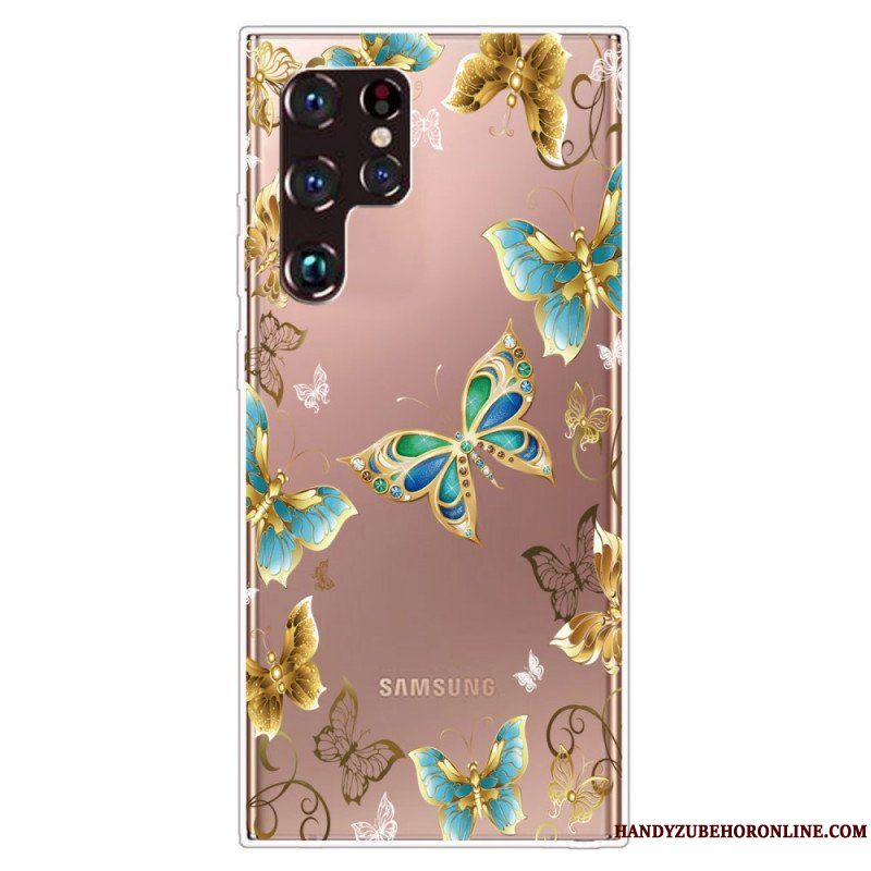 Skal Samsung Galaxy S22 Ultra 5G Designa Fjärilar