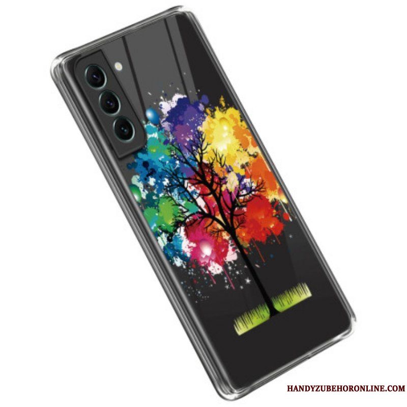 Skal Samsung Galaxy S23 Plus 5G Sömlös Akvarellträd