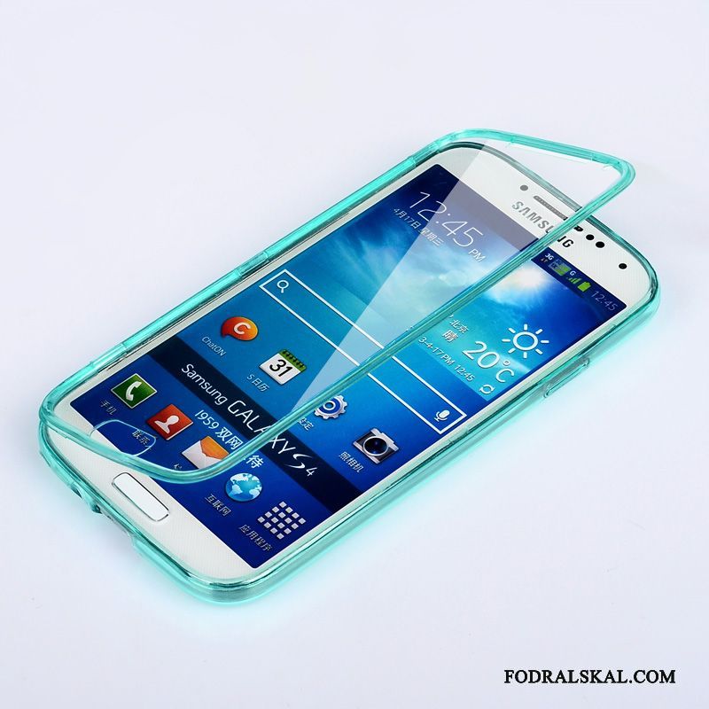 Skal Samsung Galaxy S4 Mjuk Fallskydd Grön, Fodral Samsung Galaxy S4 Skydd Transparenttelefon