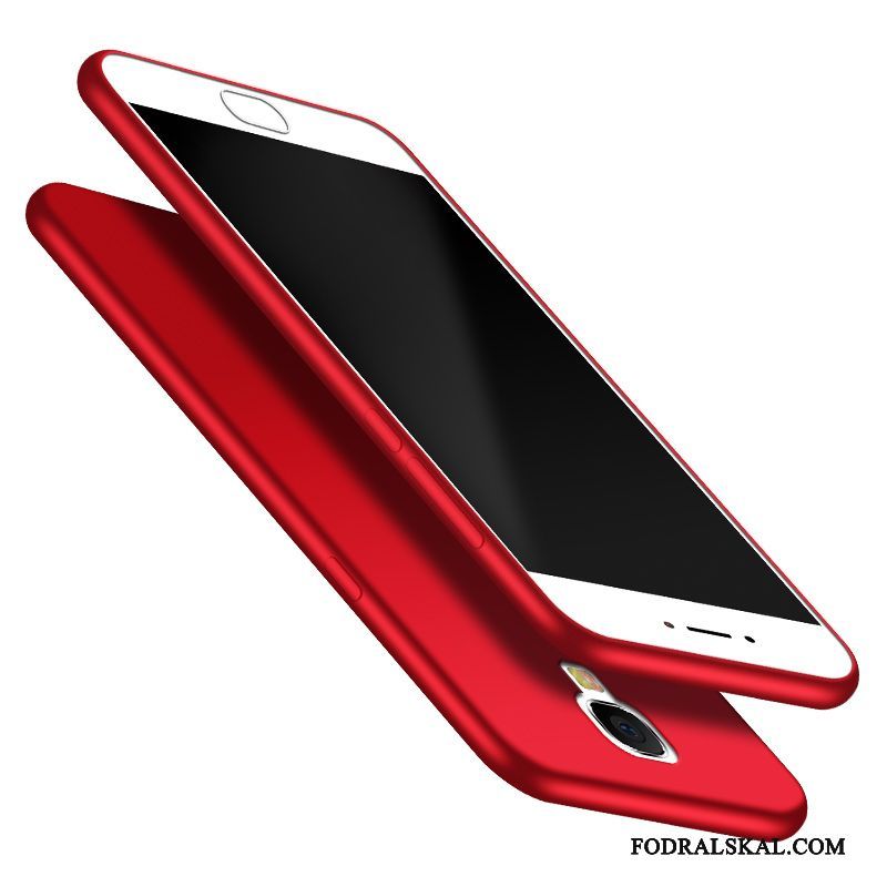 Skal Samsung Galaxy S4 Mjuk Telefon Enkel, Fodral Samsung Galaxy S4 Påsar Fallskydd Röd