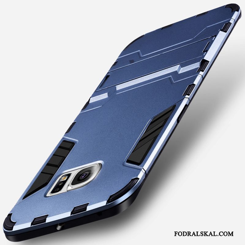 Skal Samsung Galaxy S6 Edge Silikon Trendtelefon, Fodral Samsung Galaxy S6 Edge Skydd Grön Fallskydd