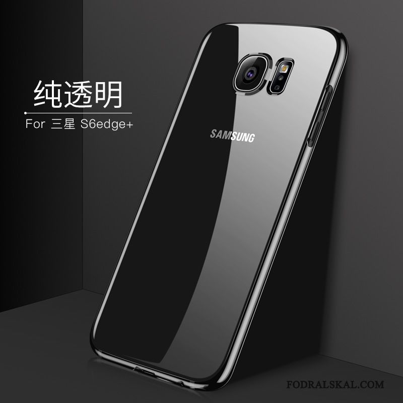 Skal Samsung Galaxy S6 Edge + Skydd Slim Hård, Fodral Samsung Galaxy S6 Edge + Vittelefon