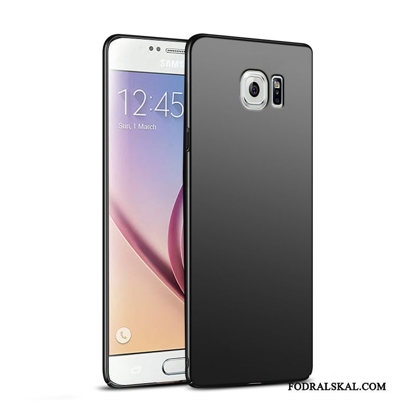 Skal Samsung Galaxy S6 Svart Fallskydd, Fodral Samsung Galaxy S6 Hårdtelefon