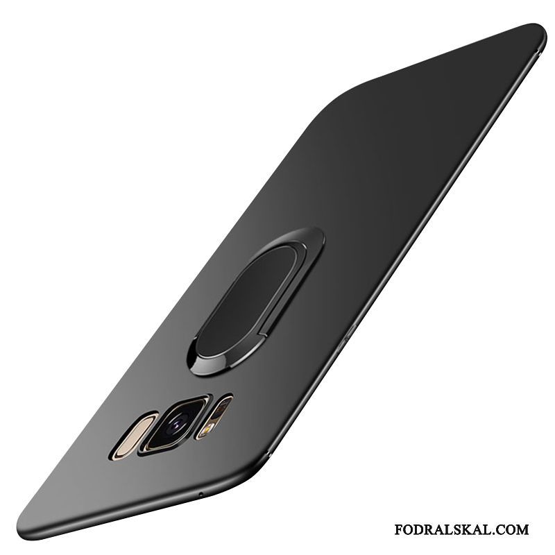 Skal Samsung Galaxy S8 Mjuk Fallskyddtelefon, Fodral Samsung Galaxy S8 Silikon Svart Nubuck