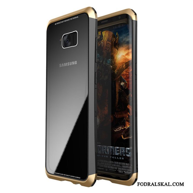 Skal Samsung Galaxy S8 Påsar Fallskydd Frame, Fodral Samsung Galaxy S8 Skydd Telefon Härdat Glas