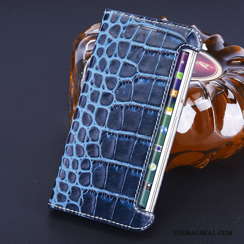 Skal Samsung Galaxy S8 Silikon Telefon Mörkblå, Fodral Samsung Galaxy S8 Läder Fallskydd
