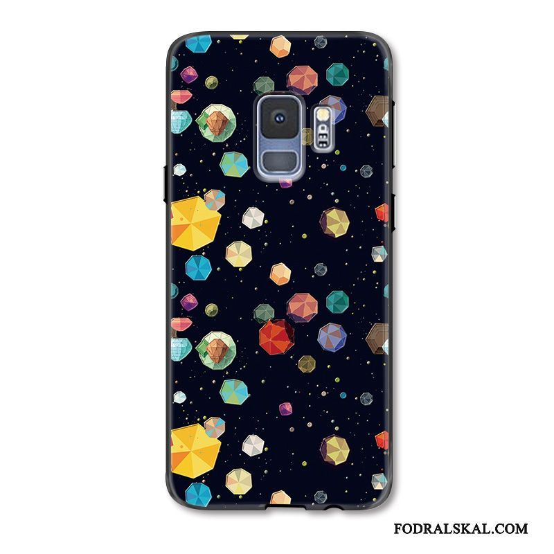 Skal Samsung Galaxy S9 Färg Stjärna Färgrik, Fodral Samsung Galaxy S9 Mode Fallskyddtelefon