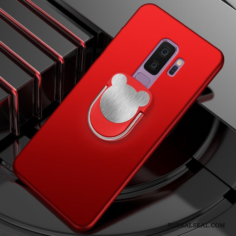 Skal Samsung Galaxy S9+ Mjuk Lätt Och Tunt Röd, Fodral Samsung Galaxy S9+ Skydd Biltelefon