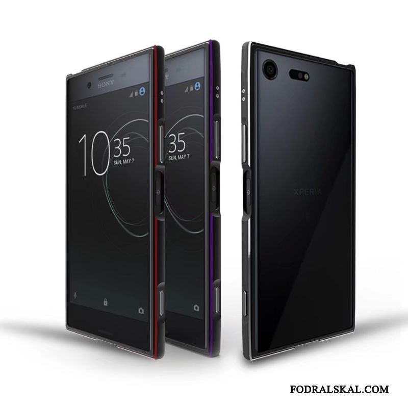 Skal Sony Xperia Xz Metall Frame Fallskydd, Fodral Sony Xperia Xz Färg Telefon Personlighet