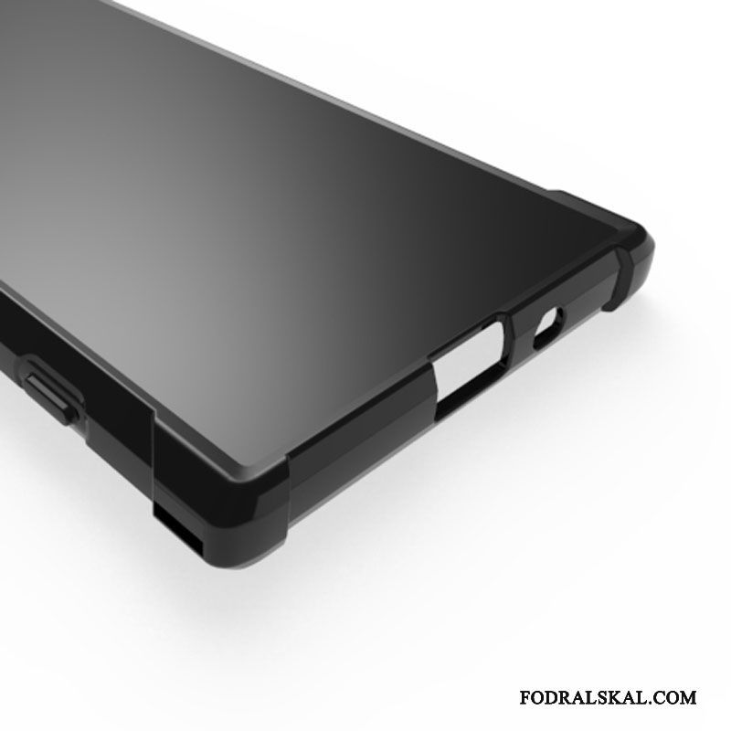 Skal Sony Xperia Xz1 Påsar Fallskydd Svart, Fodral Sony Xperia Xz1 Skydd Telefon Nubuck