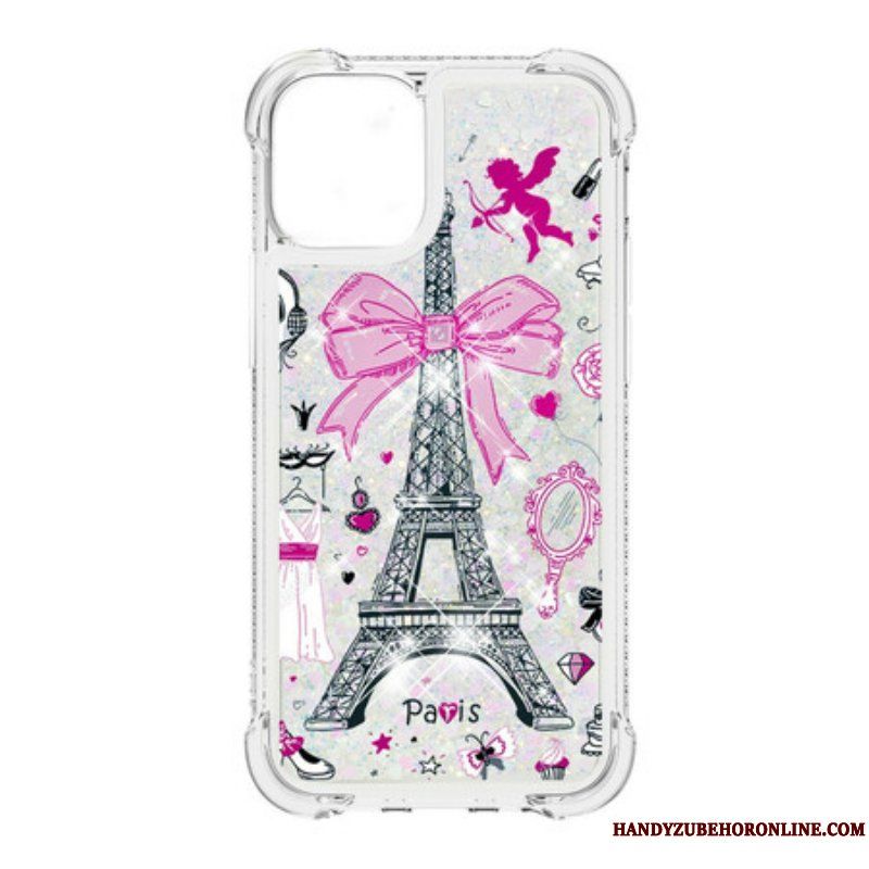 Skal iPhone 13 Mini Eiffeltornets Paljetter