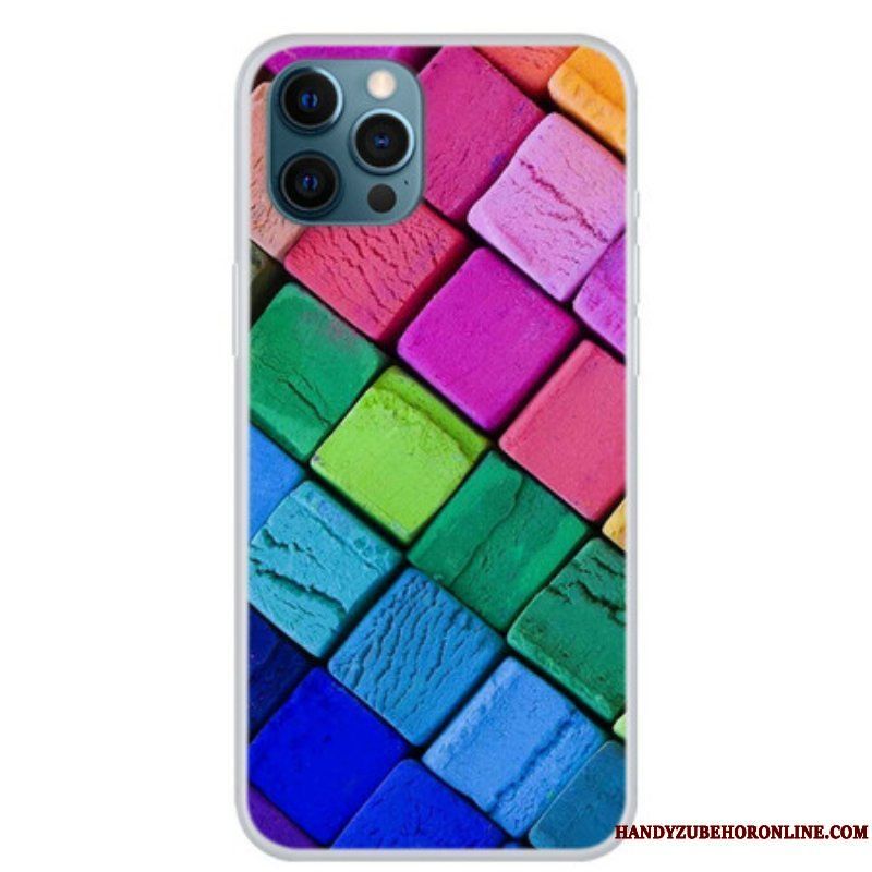 Skal iPhone 13 Pro Färgade Kuber