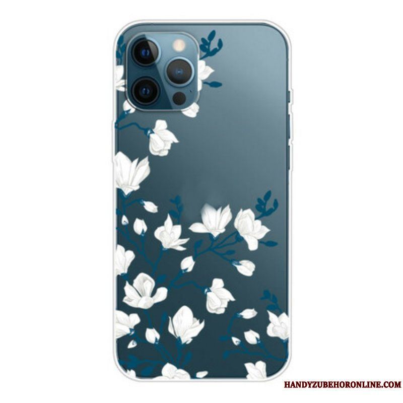 Skal iPhone 13 Pro Max Vita Blommor