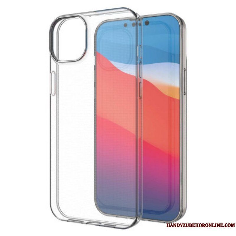 Skal iPhone 14 Plus Transparent Anti-gulning