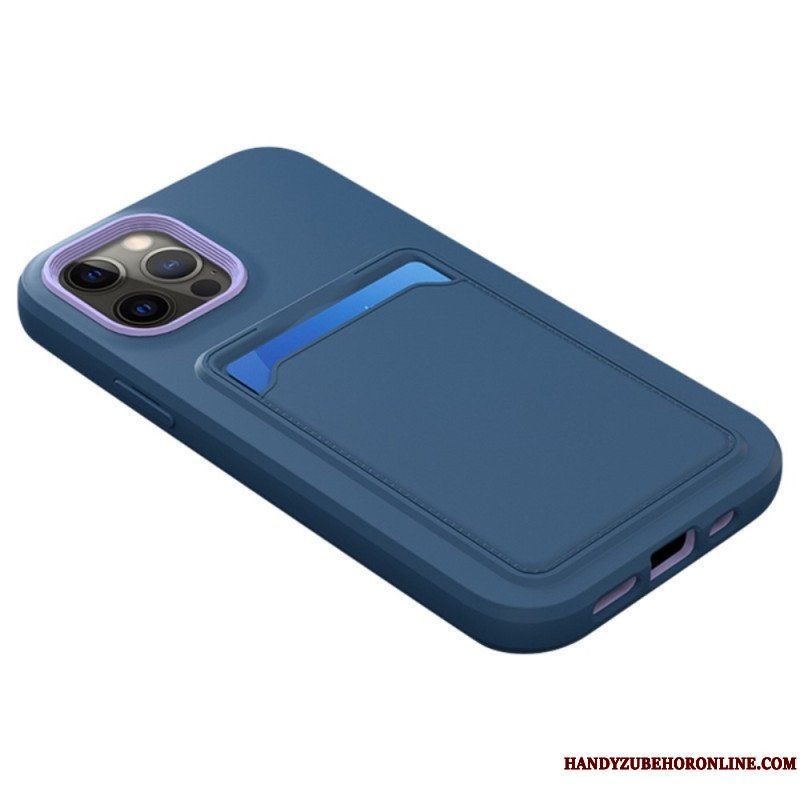 Skal iPhone 14 Tvåfärgad Korthållare