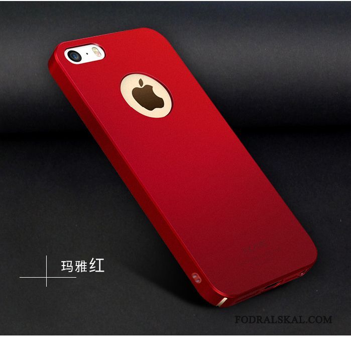 Skal iPhone 5/5s Påsar Fallskydd Röd, Fodral iPhone 5/5s Skydd Hårdtelefon