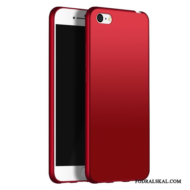 Skal iPhone 5c Mjuk Telefon Enkel, Fodral iPhone 5c Silikon Lätt Och Tunt Röd