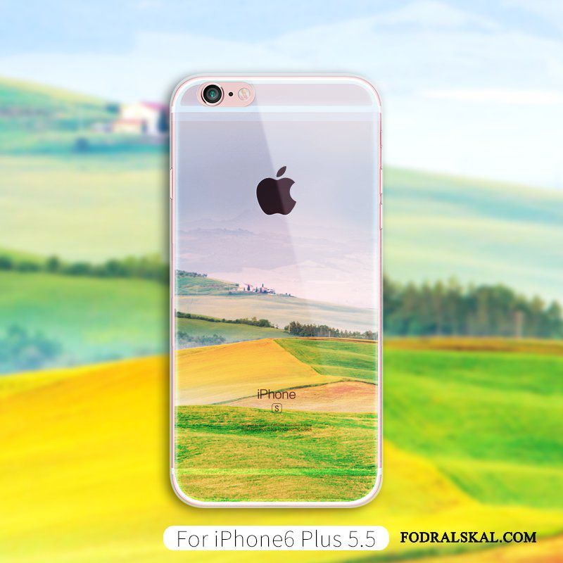 Skal iPhone 6/6s Kreativa Konst Trend, Fodral iPhone 6/6s Kinesisk Stil Grön