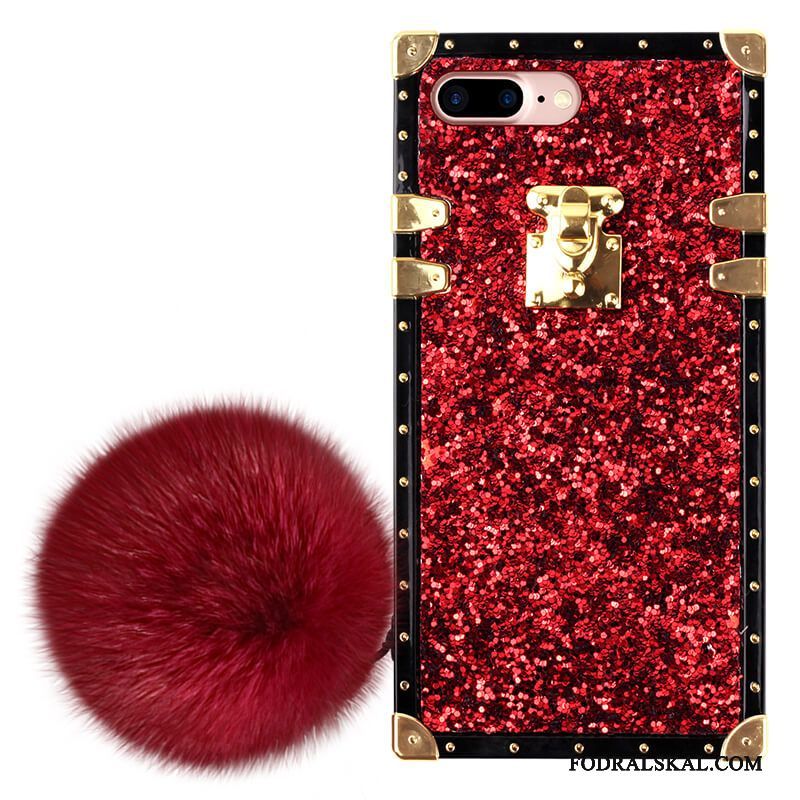 Skal iPhone 6/6s Lyxiga Net Red Pulver, Fodral iPhone 6/6s Telefon Röd