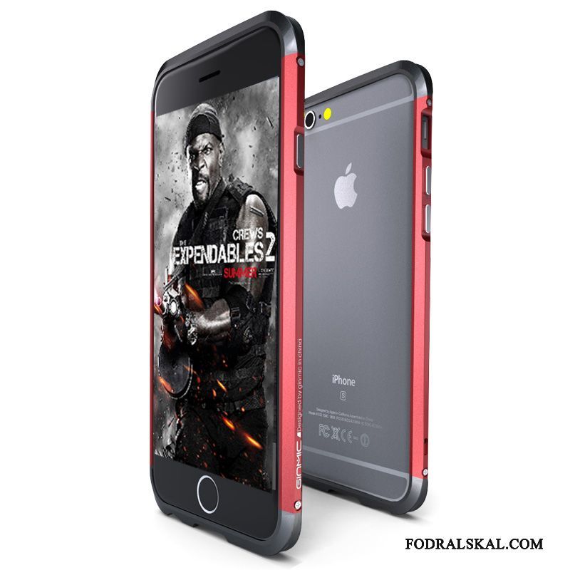 Skal iPhone 6/6s Metall Telefon Slim, Fodral iPhone 6/6s Skydd Trend Fallskydd