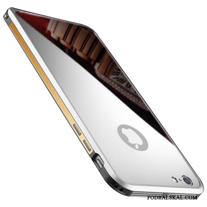 Skal iPhone 6/6s Påsar Frame Svart, Fodral iPhone 6/6s Metall Slim Trend