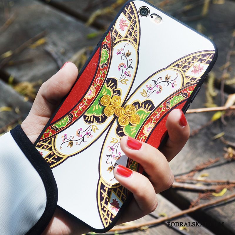 Skal iPhone 7 Plus Mjuk Etnisktelefon, Fodral iPhone 7 Plus Färg Kinesisk Stil Konst