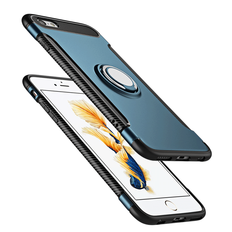 Skal iPhone 7 Plus Påsar Ring Ny, Fodral iPhone 7 Plus Personlighet Fallskydd