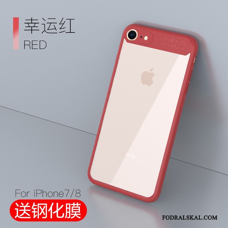 Skal iPhone 7 Påsar Fallskyddtelefon, Fodral iPhone 7 Röd Trend