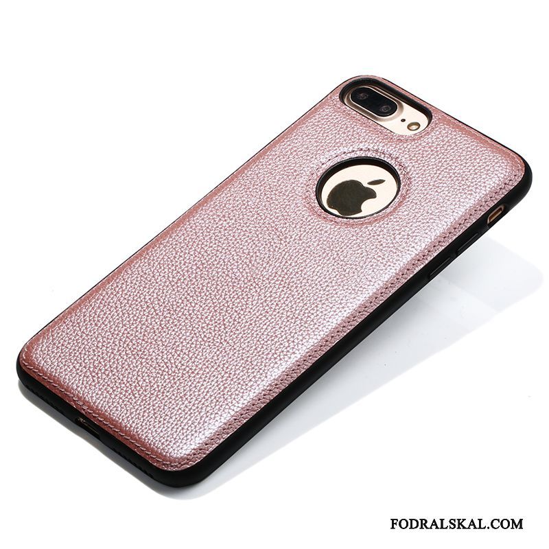 Skal iPhone 7 Silikon Rosa Bakre Omslag, Fodral iPhone 7 Lyxiga Telefon Fallskydd