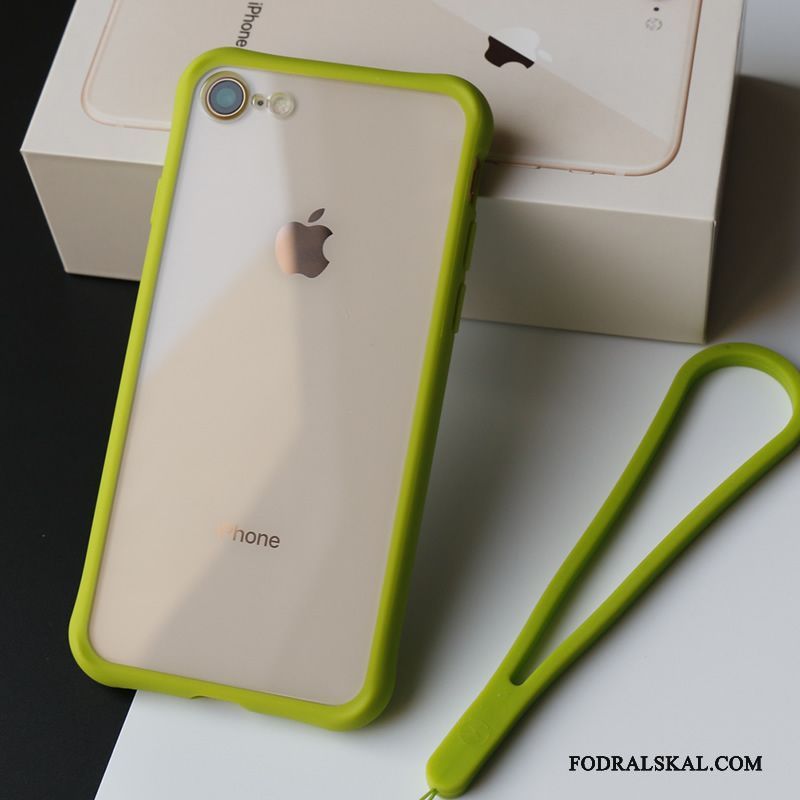 Skal iPhone 8 Grön Duk, Fodral iPhone 8 Fallskyddtelefon