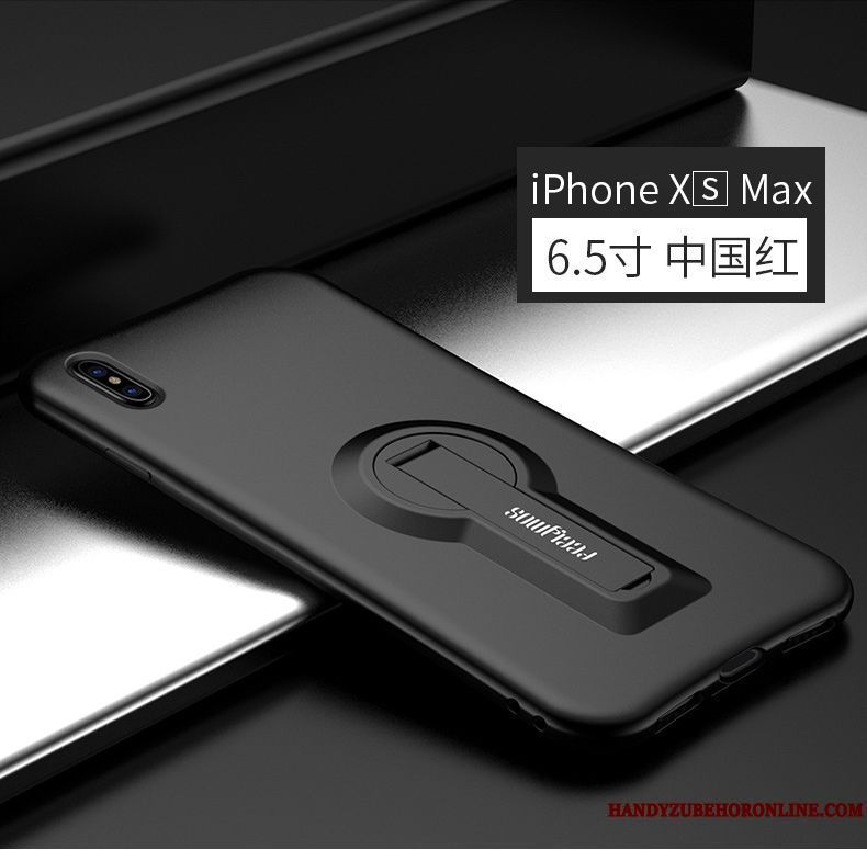 Skal iPhone Xs Max Silikon Personlighet Fallskydd, Fodral iPhone Xs Max Mjuk Slim Ny