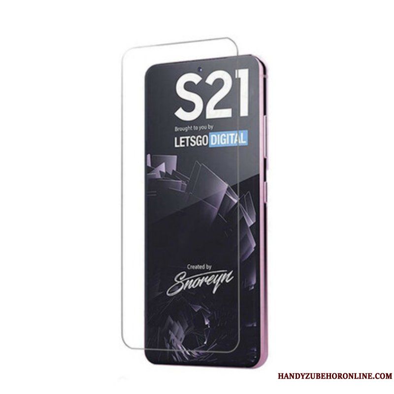Skärmskydd I Härdat Glas Till Samsung Galaxy S21 5G